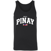 Half Pinay FILAM Flag Unisex Cotton Tank Top